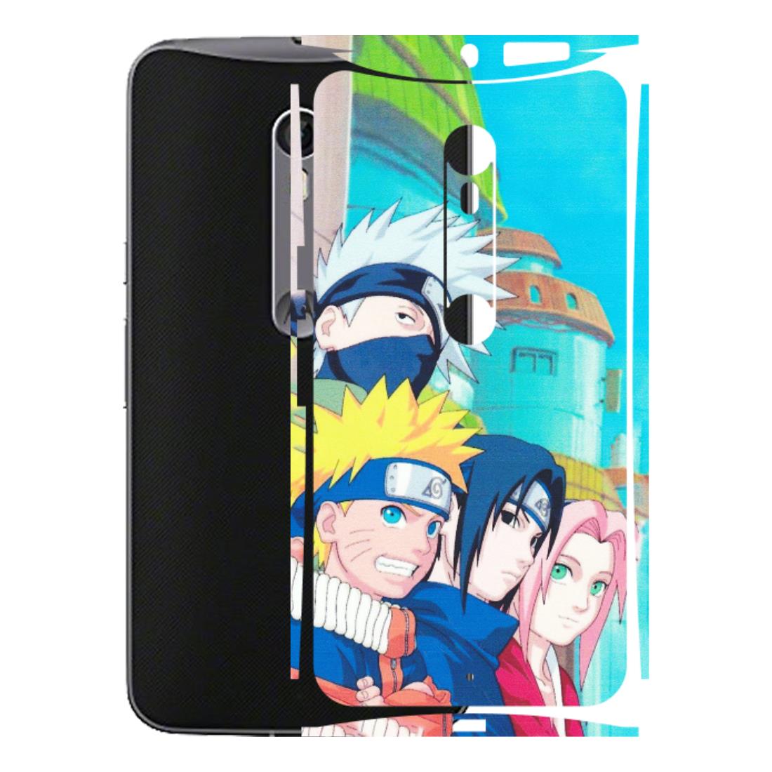 Motorola Phone Skins (All Models) - Team Minato And Kakashi - Matte Finish (M-101) Motorola Moto X Style