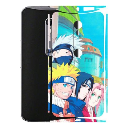 Motorola Phone Skins (All Models) - Team Minato And Kakashi - Matte Finish (M-101) Motorola Moto X Style