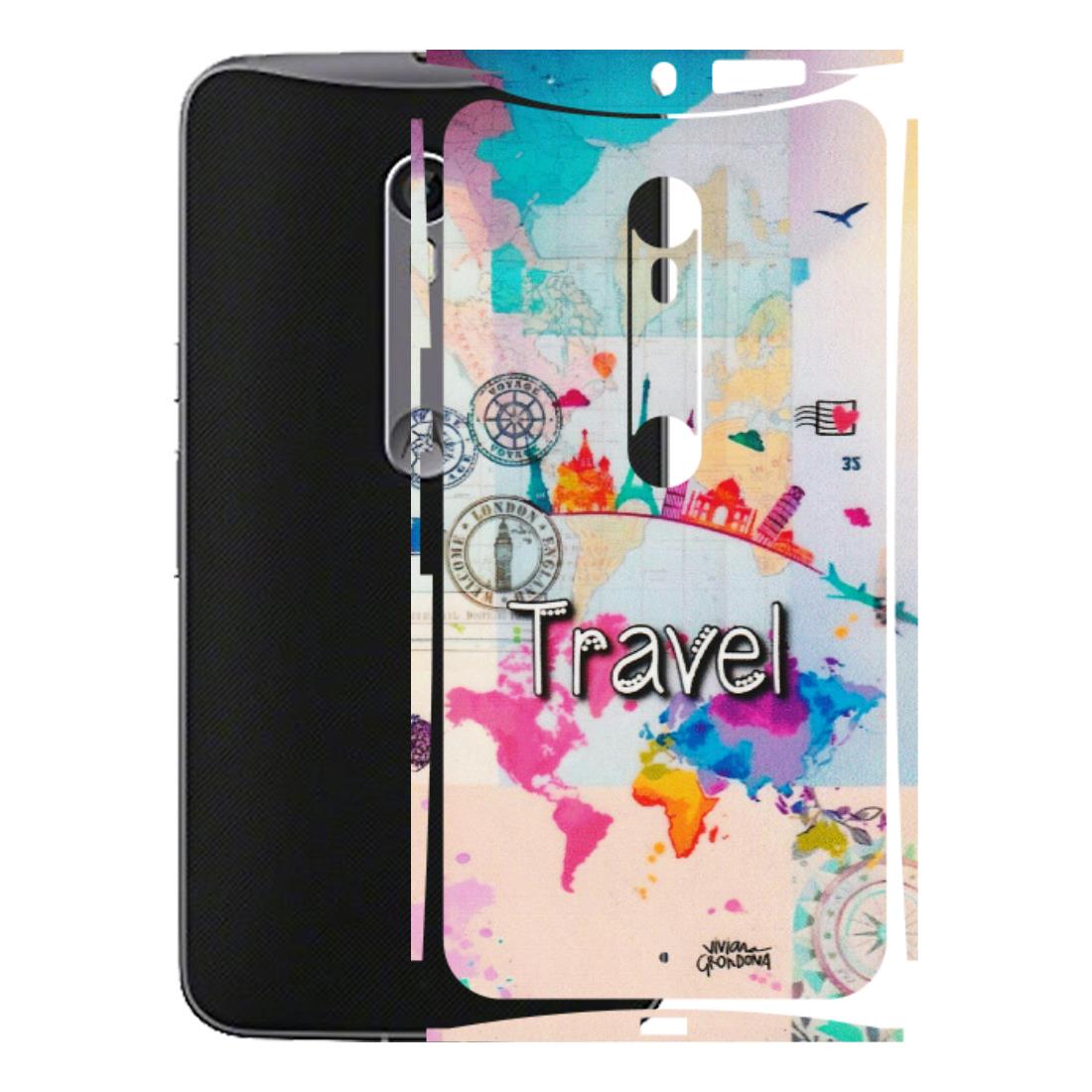 Motorola Phone Skins (All Models) - Travel The Wonders - Matte Finish (M-108) Motorola Moto X Style