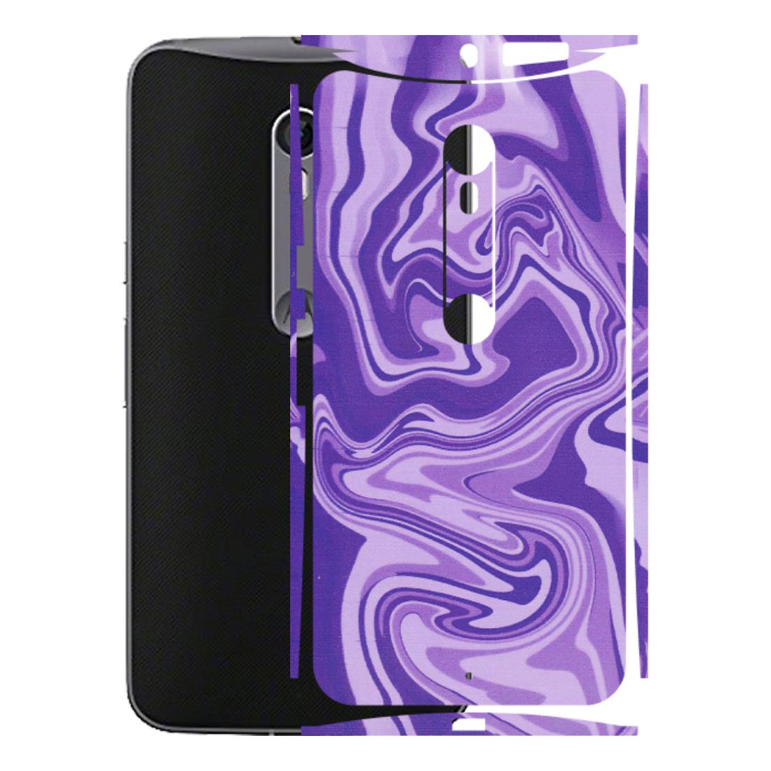 Motorola Phone Skins (All Models) - Hazy Purple Nights - Matte Finish (M-14) Motorola Moto X Style