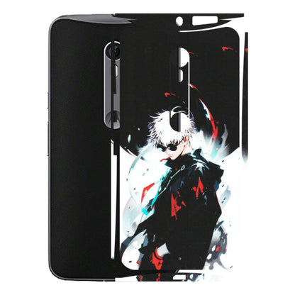 Motorola Phone Skins (All Models) - Gojo Powerful Charater Kaisen Anime - Matte Finish (M-144) Motorola Moto X Style