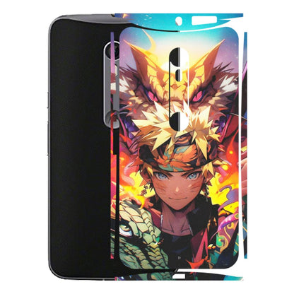 Motorola Phone Skins (All Models) - Angry Naruto Anime - Matte Finish (M-148) Motorola Moto X Style