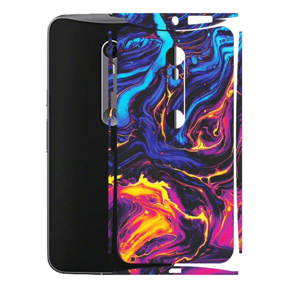 Motorola Phone Skins (All Models) - Abstract Paint Classy - Matte Finish (M-15) Motorola Moto X Style