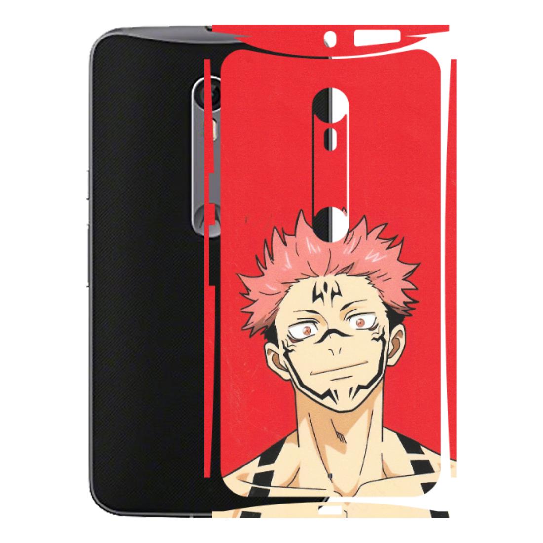 Motorola Phone Skins (All Models) - Ryomen Sukuna Fun Anime - Matte Finish (M-153) Motorola Moto X Style