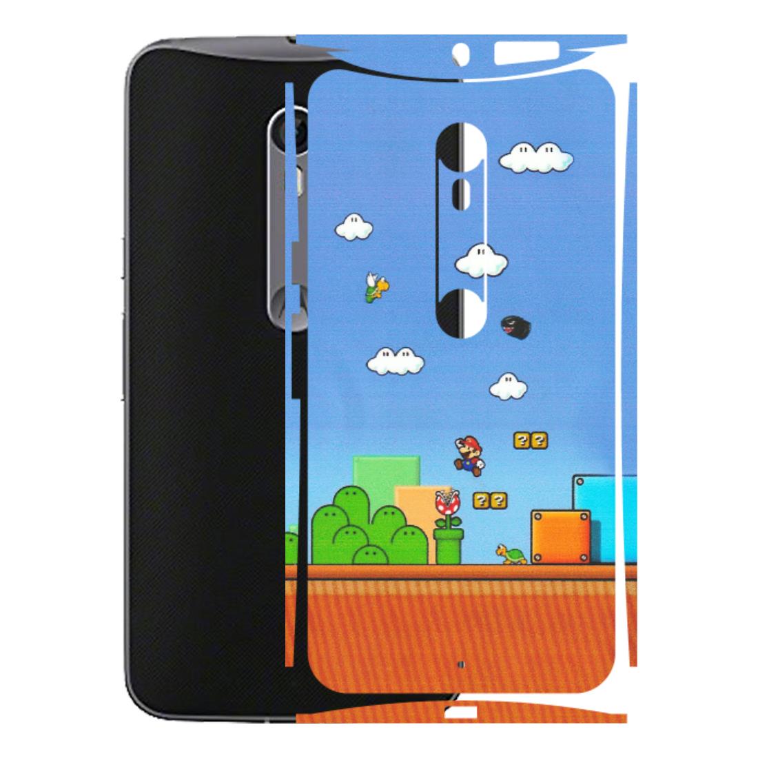 Motorola Phone Skins (All Models) - Mario Game Scene - Matte Finish (M-24) Motorola Moto X Style