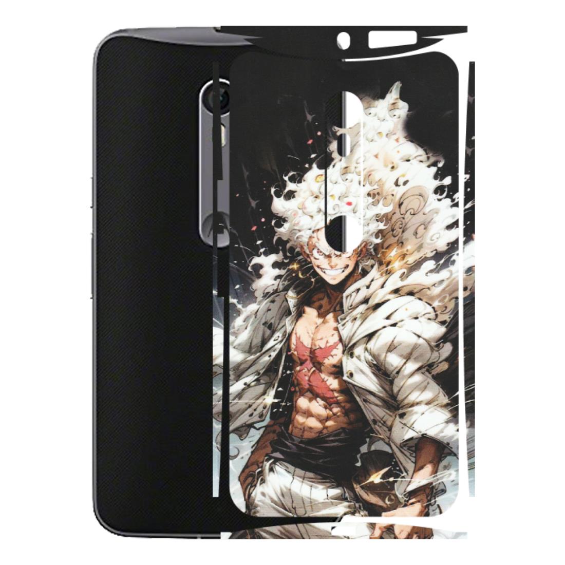 Motorola Phone Skins (All Models) - Anime Angry Classy Character - Matte Finish (M-34) Motorola Moto X Style