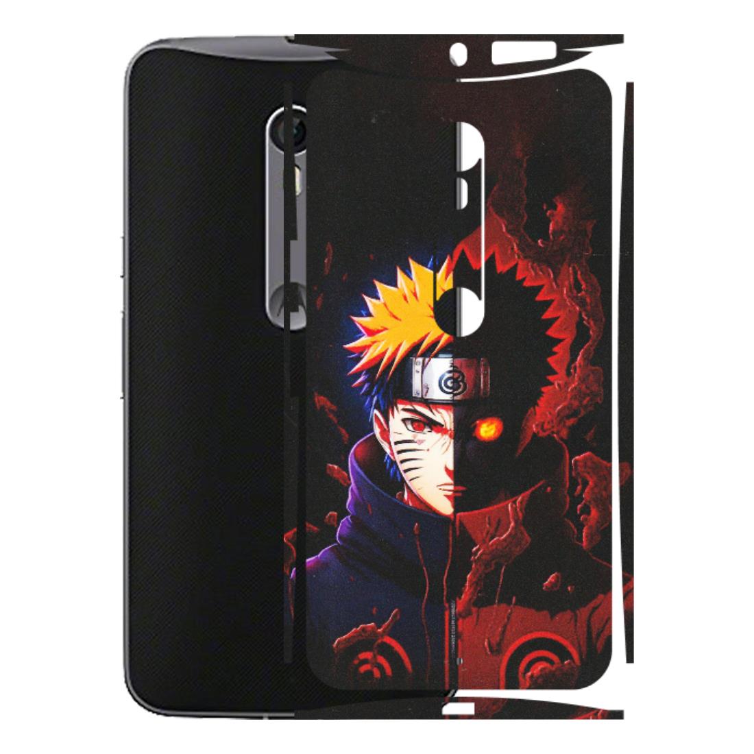 Motorola Phone Skins (All Models) - Naruto X Evil - Matte Finish (M-70) Motorola Moto X Style