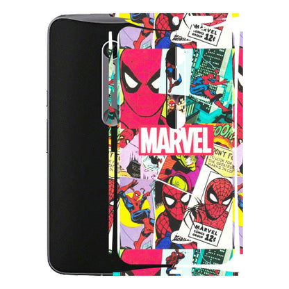 Motorola Phone Skins (All Models) - Marvel Comic Spiderman Grafitti - Matte Finish (M-72) Motorola Moto X Style