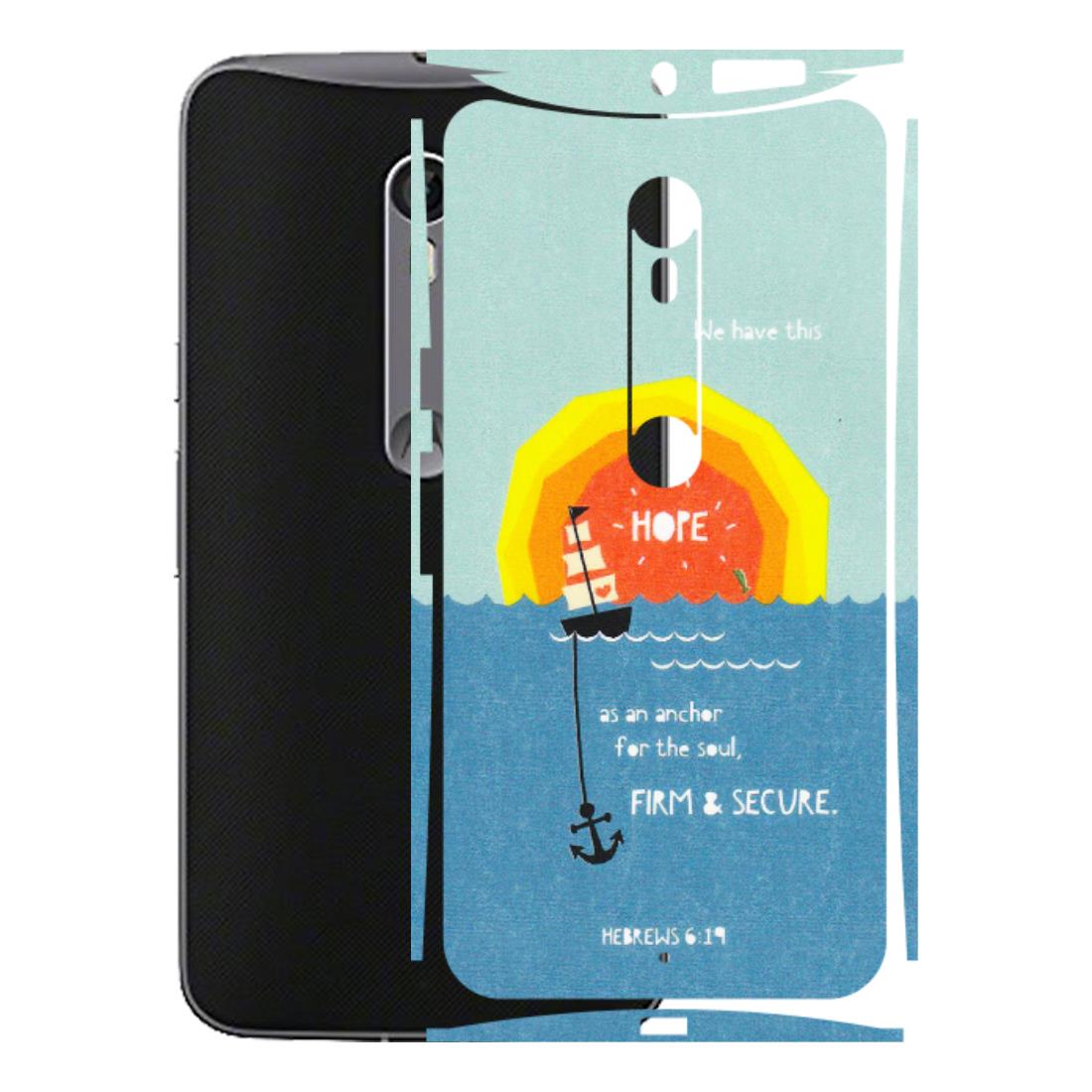 Motorola Phone Skins (All Models) - A Beautiful Sunset of Hope - Matte Finish (M-75) Motorola Moto X Style