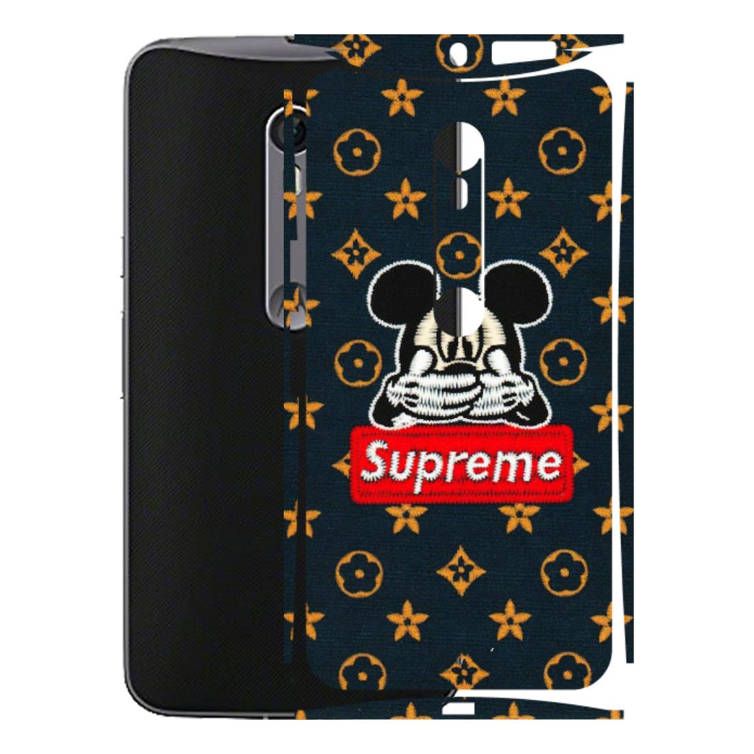 Motorola Phone Skins (All Models) - Mickey Supreme - Matte Finish (M-83) Motorola Moto X Style