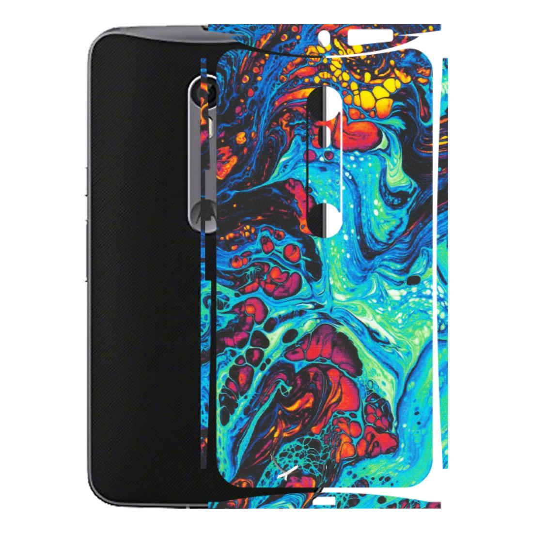Motorola Phone Skins (All Models) - Majestic Galactic Marbel - Matte Finish (M-85) Motorola Moto X Style