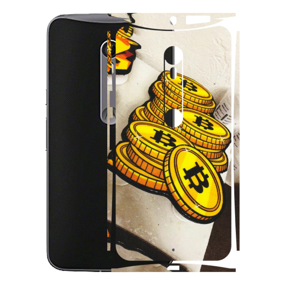 Motorola Phone Skins (All Models) - Billionaire Bitcoin Collection - Matte Finish (M-92) Motorola Moto X Style