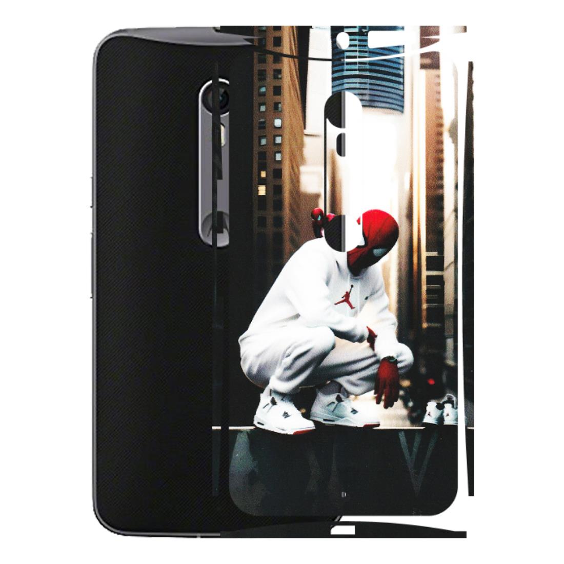 Motorola Phone Skins (All Models) - Sportsman Spider Man - Matte Finish (M-94) Motorola Moto X Style