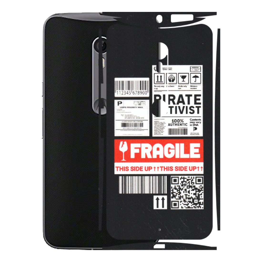 Motorola Phone Skins (All Models) - Handle With Care - Matte Finish (M-99) Motorola Moto X Style