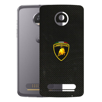Motorola Phone Skins (All Models) - Dotted Lambo - 3D Embossed Finish (L-105) Motorola Moto Z2 Play