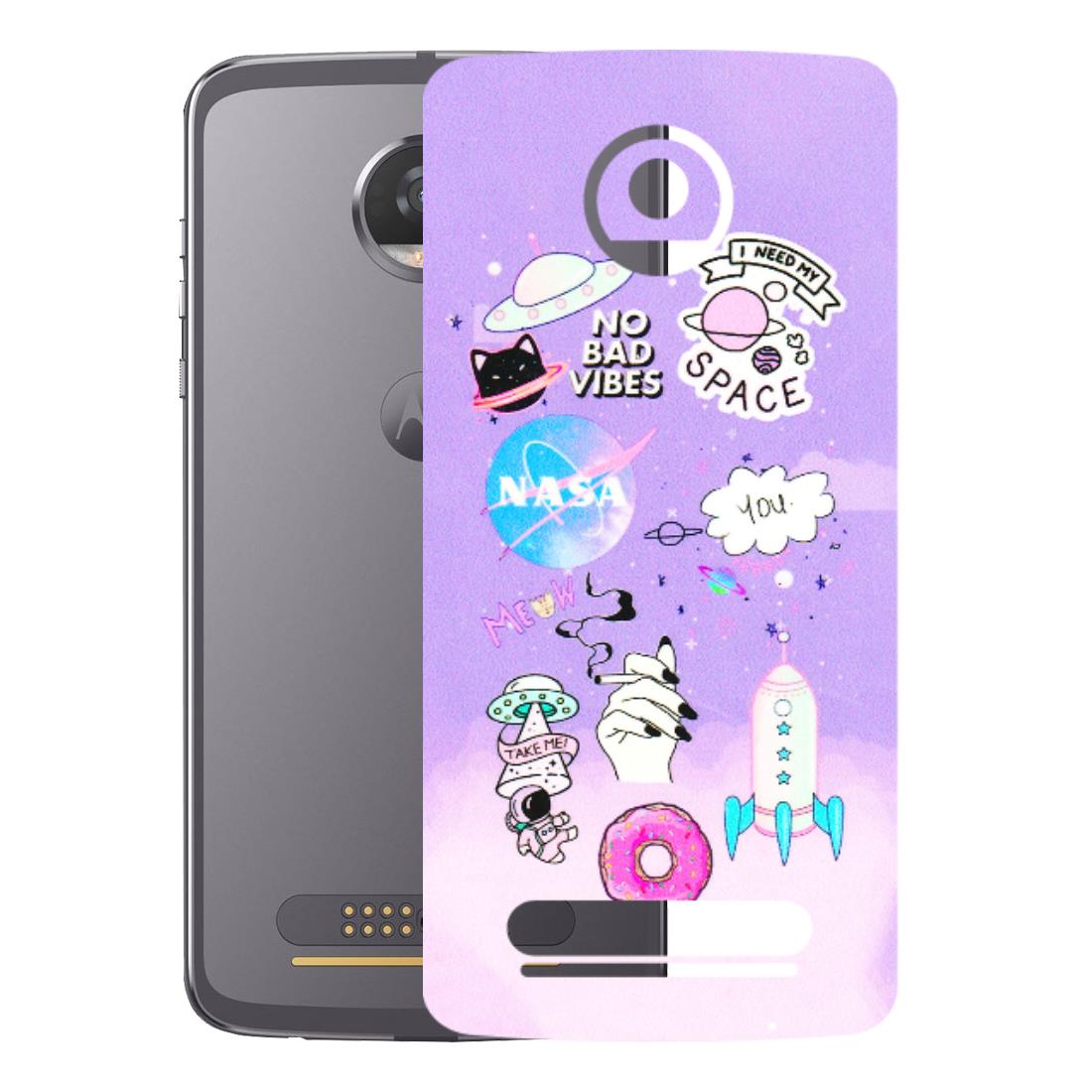 Motorola Phone Skins (All Models) - I Need My Nasa Skin - 3D Embossed Finish (L-149) Motorola Moto Z2 Play