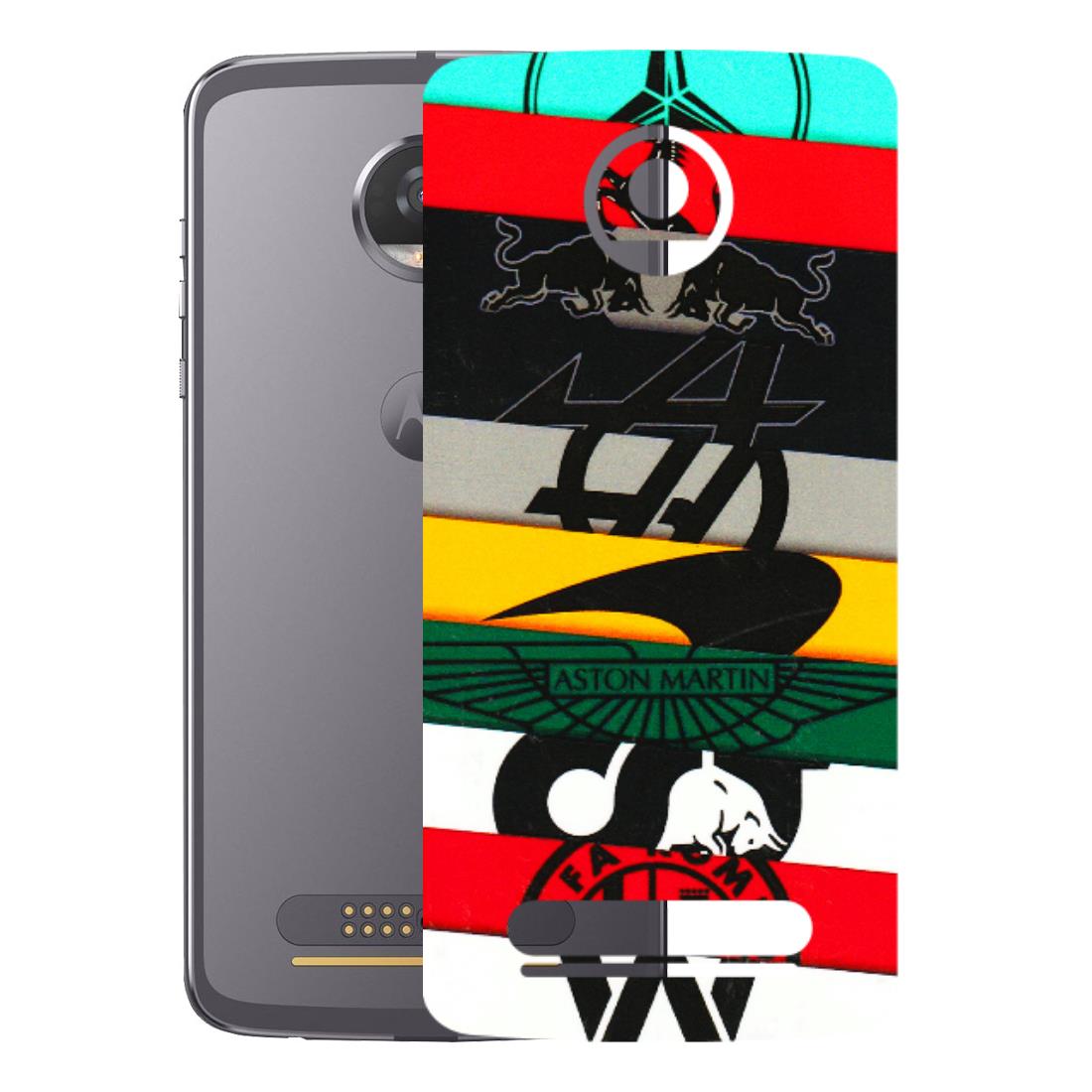 Motorola Phone Skins (All Models) - Multi Designer Brands - 3D Embossed Finish (L-187) Motorola Moto Z2 Play