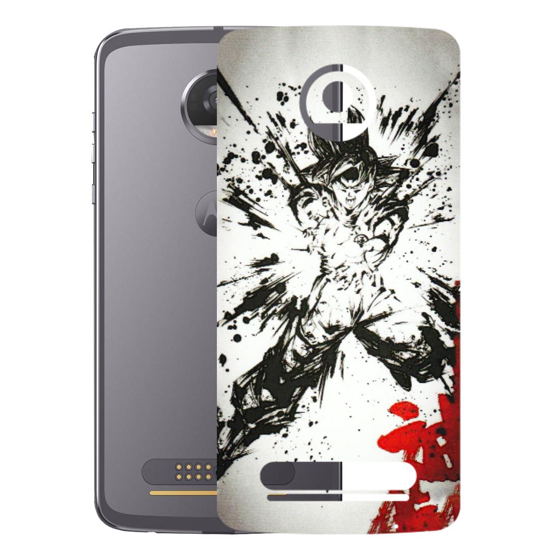 Motorola Phone Skins (All Models) - DBZ - 3D Embossed Finish (L-206) Motorola Moto Z2 Play