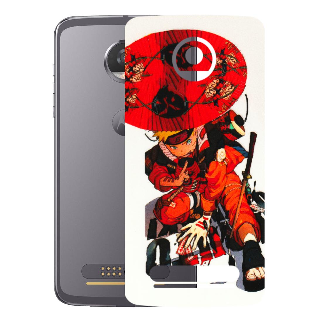 Motorola Phone Skins (All Models) - Naruto - 3D Embossed Finish (L-208) Motorola Moto Z2 Play