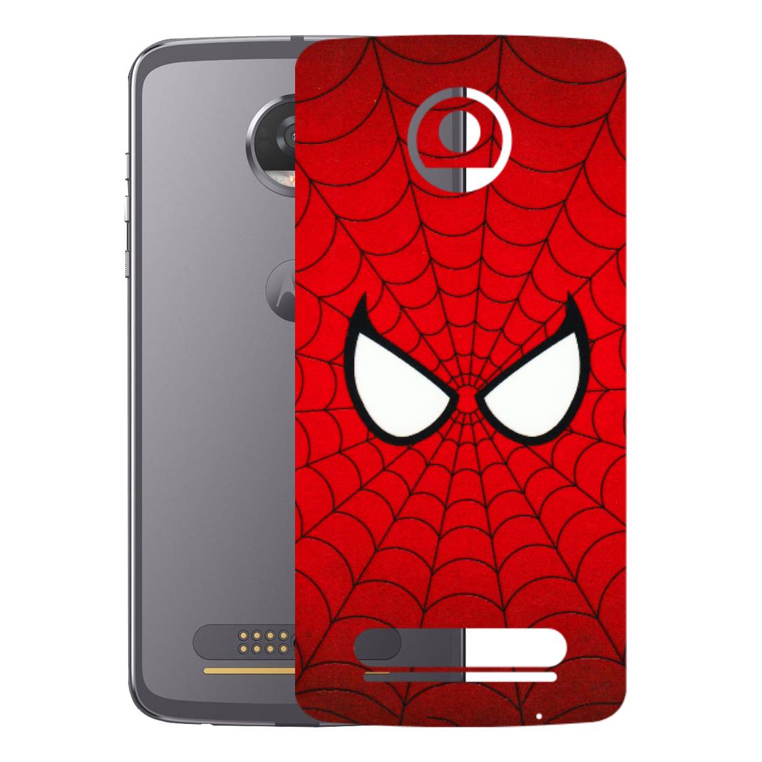 Motorola Phone Skins (All Models) - Spidey Eyes - 3D Embossed Finish (L-257) Motorola Moto Z2 Play