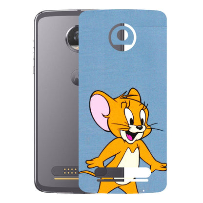 Motorola Phone Skins (All Models) - Jerry - 3D Embossed Finish (L-259) Motorola Moto Z2 Play