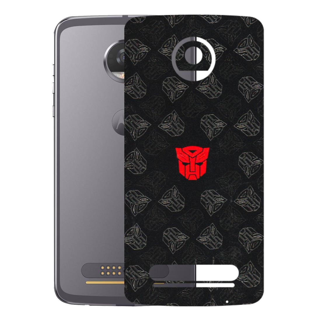 Motorola Phone Skins (All Models) - Transformers Devastation - 3D Embossed Finish (L-301) Motorola Moto Z2 Play