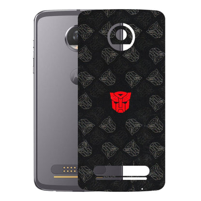 Motorola Phone Skins (All Models) - Transformers Devastation - 3D Embossed Finish (L-301) Motorola Moto Z2 Play