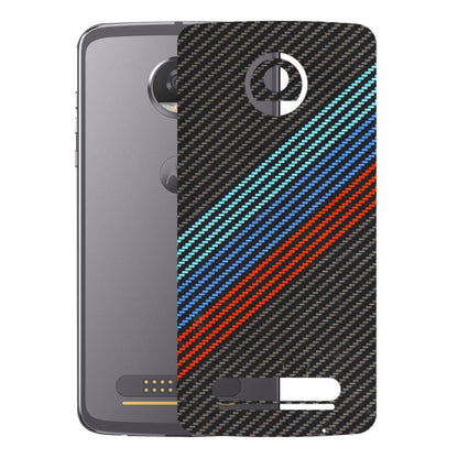 Motorola Phone Skins (All Models) - Carbon BM - 3D Embossed Finish (L-302) Motorola Moto Z2 Play