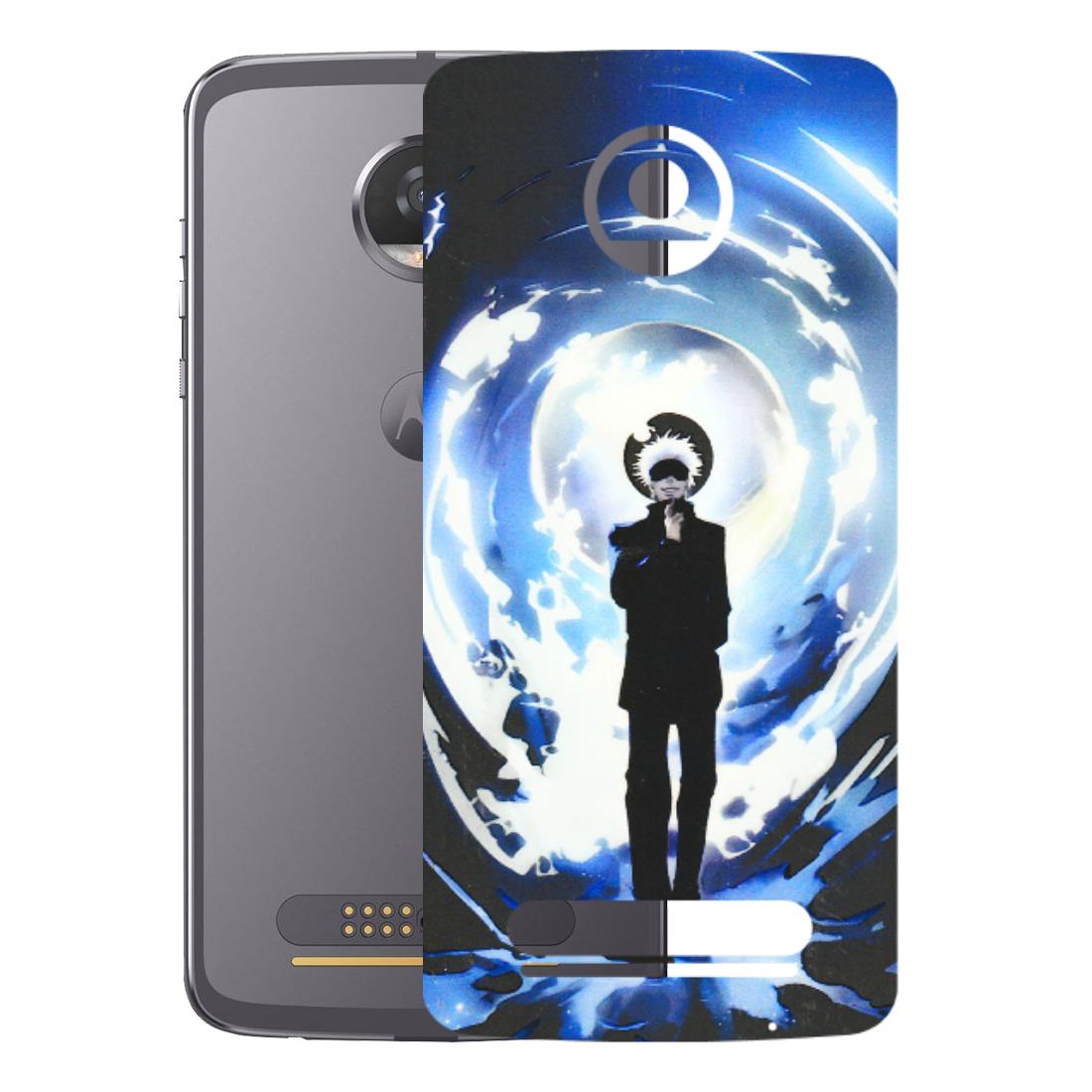 Motorola Phone Skins (All Models) - Jujustu Kaisen Anime Manga - 3D Embossed Finish (L-317) Motorola Moto Z2 Play