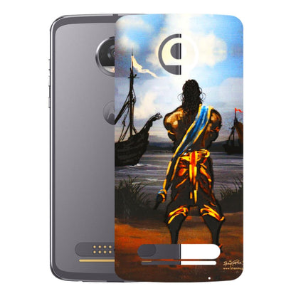 Motorola Phone Skins (All Models) - Heavenly God Figure - 3D Embossed Finish (L-34) Motorola Moto Z2 Play