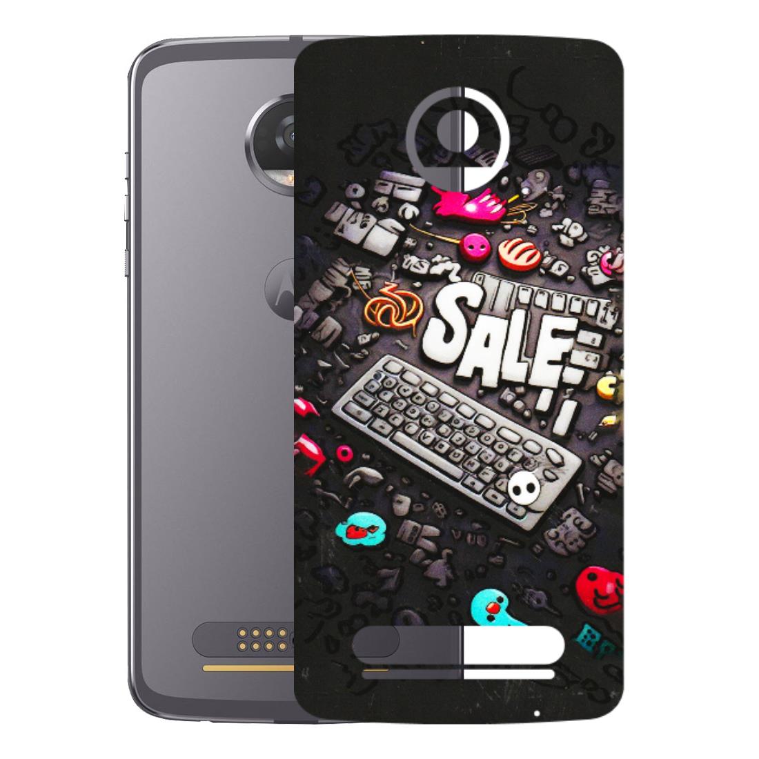 Motorola Phone Skins (All Models) - Gadgets Sale - 3D Embossed Finish (L-50) Motorola Moto Z2 Play