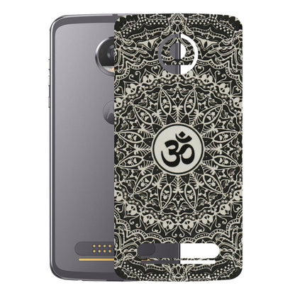 Motorola Phone Skins (All Models) - Aum Elegant Mandala - 3D Embossed Finish (L-62) Motorola Moto Z2 Play