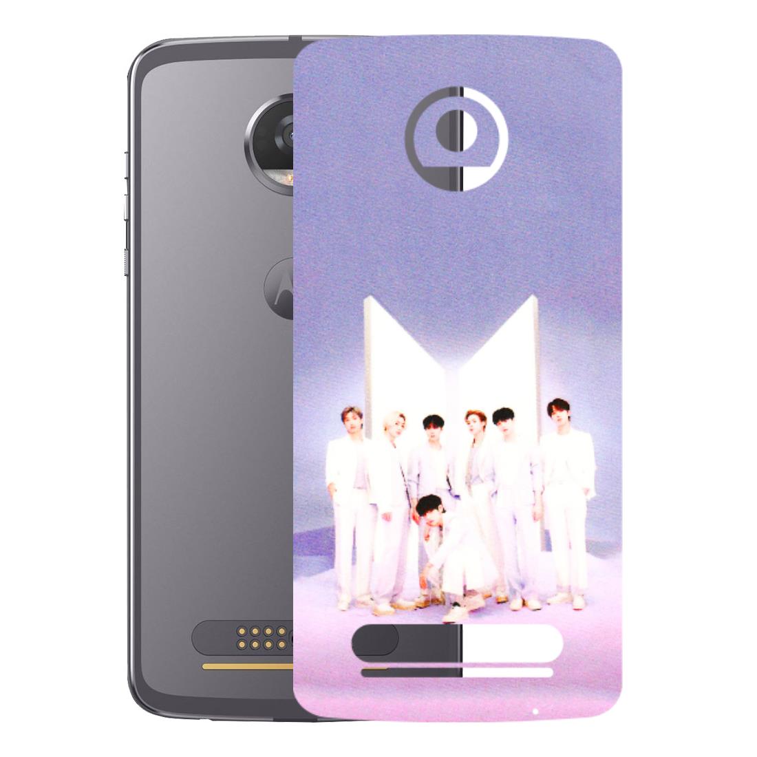 Motorola Phone Skins (All Models) - BTS - 3D Embossed Finish (L-94) Motorola Moto Z2 Play
