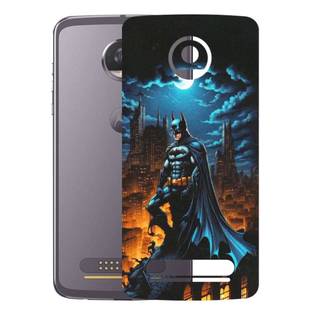 Motorola Phone Skins (All Models) - Batman Arkham City - Matte Finish (M-01) Motorola Moto Z2 Play