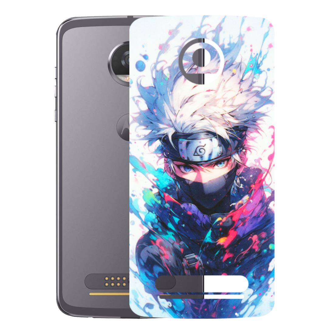 Motorola Phone Skins (All Models) - Naruto Face Mask - Matte Finish (M-03) Motorola Moto Z2 Play