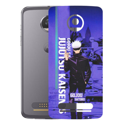 Motorola Phone Skins (All Models) - Jujutsu Kaisen Gojo - Matte Finish (M-05) Motorola Moto Z2 Play