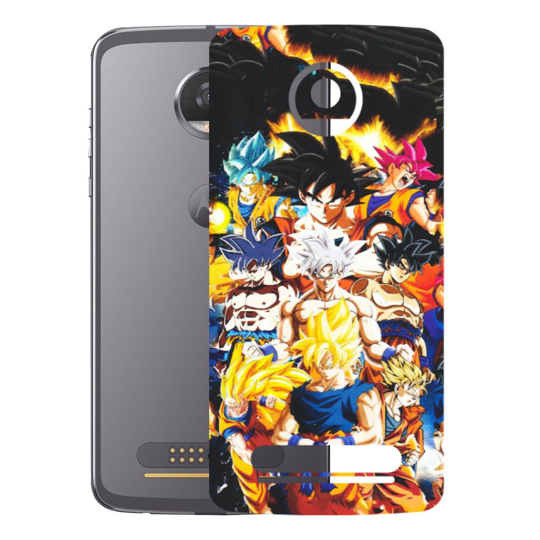 Motorola Phone Skins (All Models) - Ultimate Dragon Ball Z - Matte Finish (M-100) Motorola Moto Z2 Play
