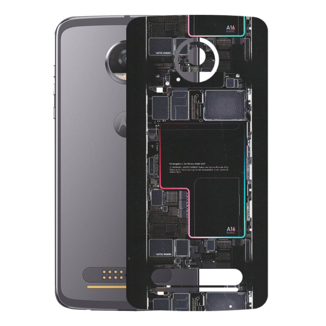 Motorola Phone Skins (All Models) - Motherboard Circuit Layout - Matte Finish (M-117) Motorola Moto Z2 Play
