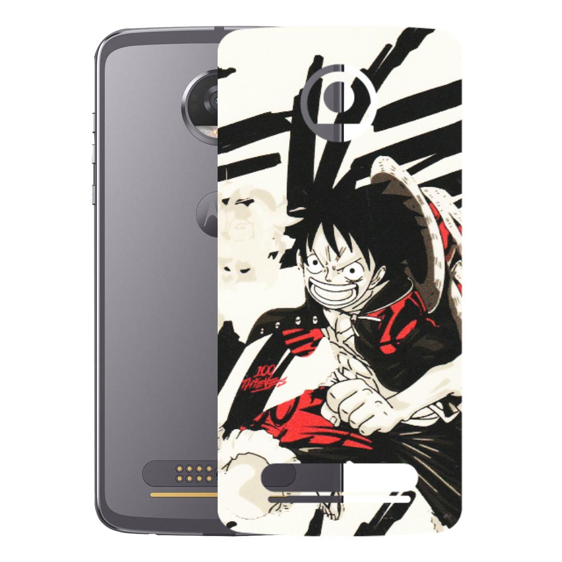 Motorola Phone Skins (All Models) - Monkey D.Luffy Manga Anime - Matte Finish (M-145) Motorola Moto Z2 Play
