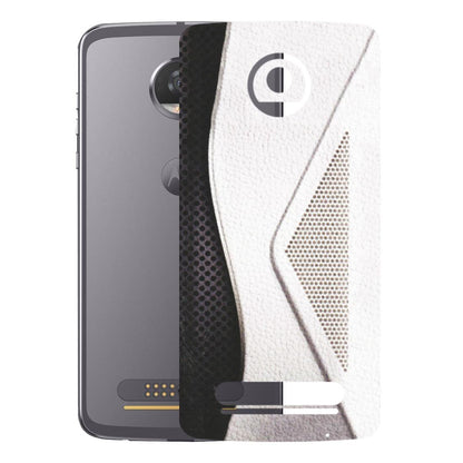 Motorola Phone Skins (All Models) - Black And White Iconic Convoy - Matte Finish (M-149) Motorola Moto Z2 Play