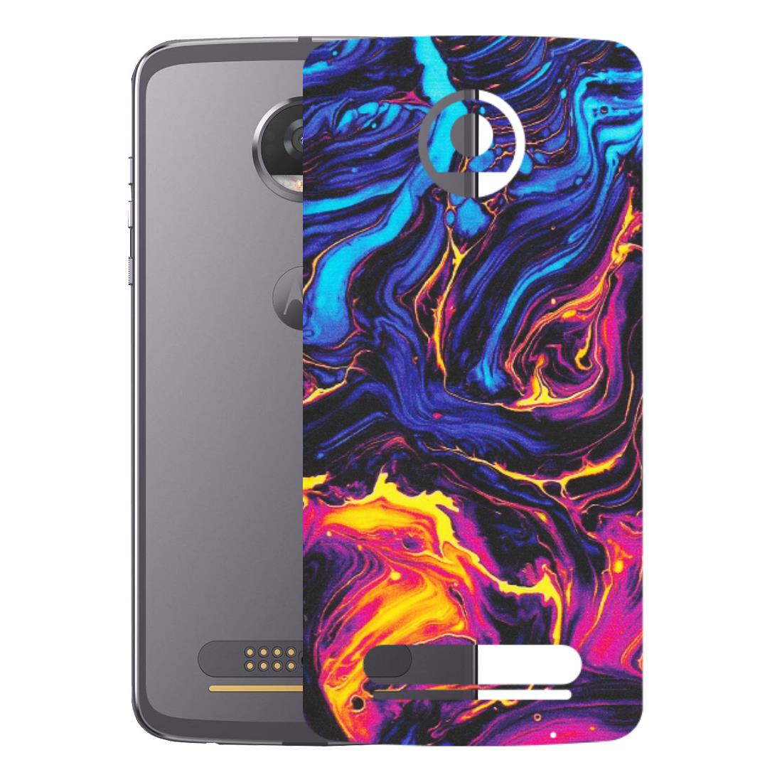 Motorola Phone Skins (All Models) - Abstract Paint Classy - Matte Finish (M-15) Motorola Moto Z2 Play