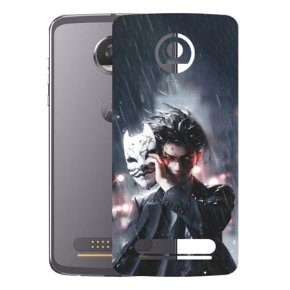 Motorola Phone Skins (All Models) - Kimestsu No Yaiba Anime - Matte Finish (M-154) Motorola Moto Z2 Play