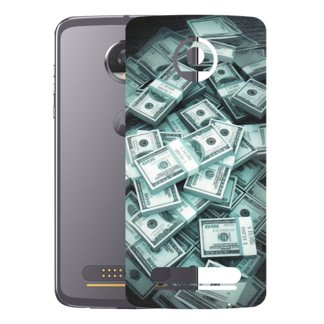 Motorola Phone Skins (All Models) - Hundred Dollar Bill - Matte Finish (M-162) Motorola Moto Z2 Play