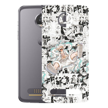 Motorola Phone Skins (All Models) - Hi Hello Doodles - Matte Finish (M-25) Motorola Moto Z2 Play