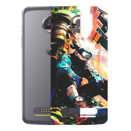 Motorola Phone Skins (All Models) - Ash & Pikachu - Matte Finish (M-26) Motorola Moto Z2 Play