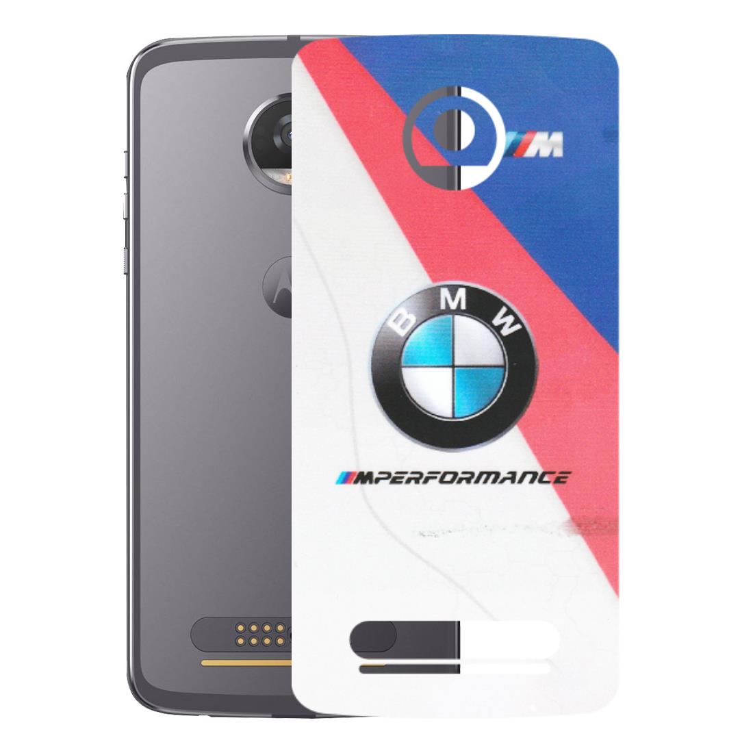 Motorola Phone Skins (All Models) - BMW Logo Performance - Matte Finish (M-27) Motorola Moto Z2 Play