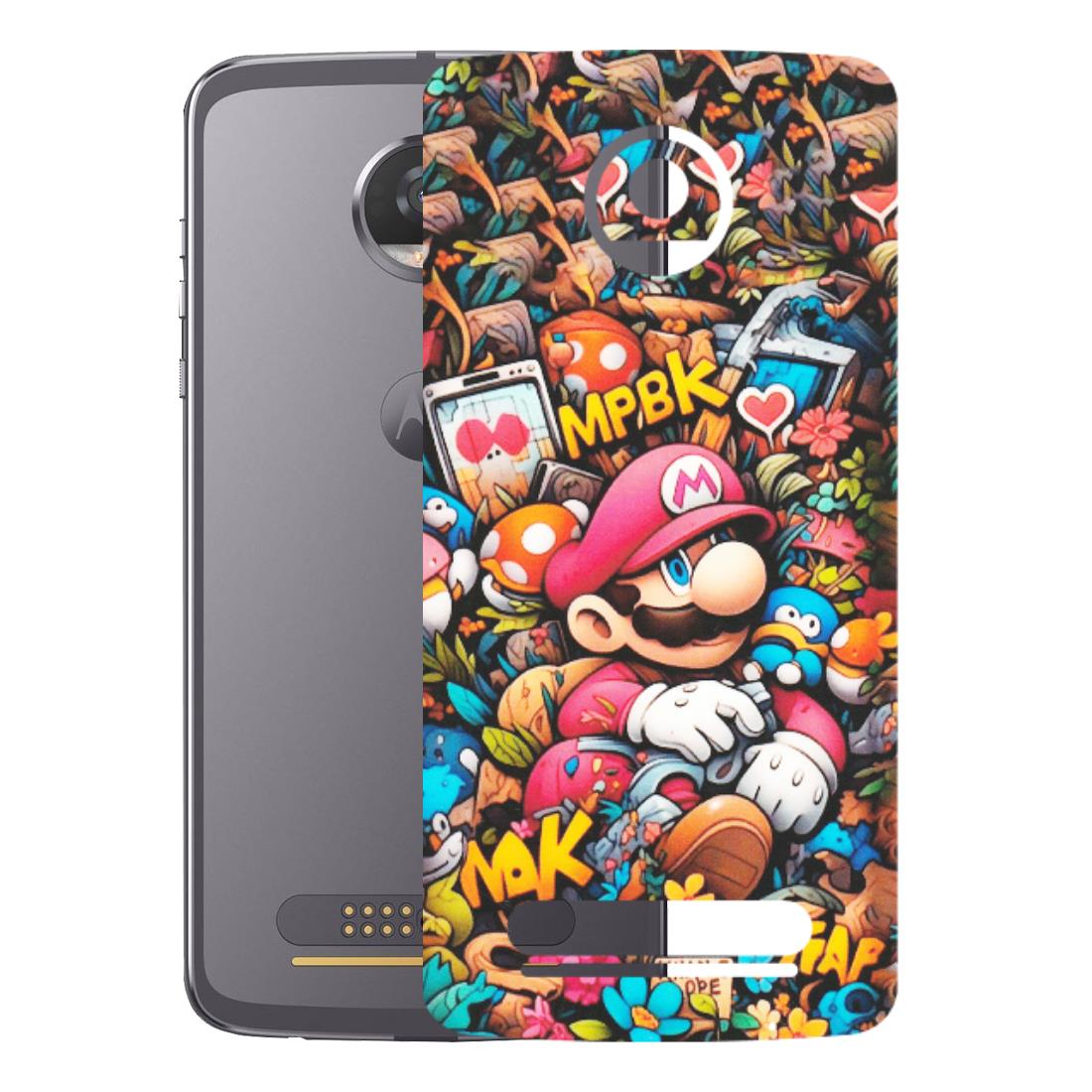 Motorola Phone Skins (All Models) - BMW Logo Performance - Matte Finish (M-27) Motorola Moto Z2 Play