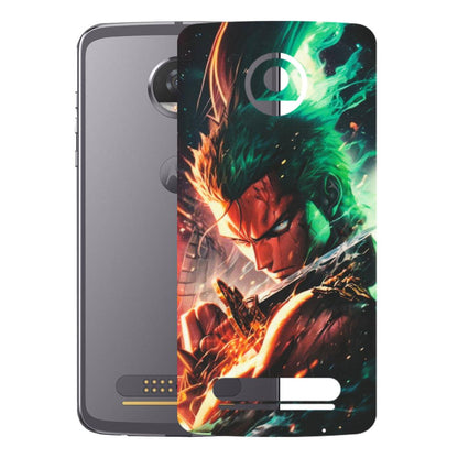 Motorola Phone Skins (All Models) - Anime Gojo Sword - Matte Finish (M-32) Motorola Moto Z2 Play
