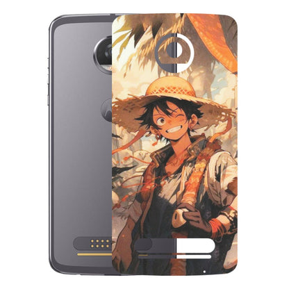 Motorola Phone Skins (All Models) - Anime Character Smile - Matte Finish (M-33) Motorola Moto Z2 Play