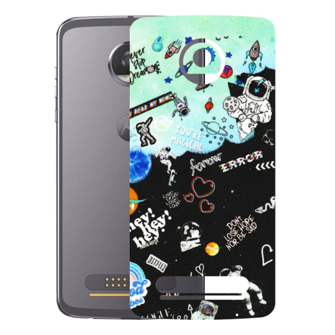 Motorola Phone Skins (All Models) - Living In A Space Dream - Matte Finish (M-46) Motorola Moto Z2 Play